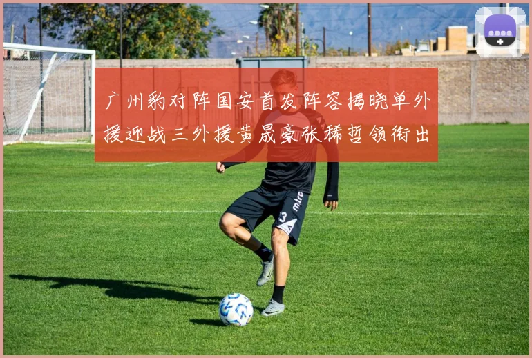 广州豹对阵国安首发阵容揭晓单外援迎战三外援黄晟豪张稀哲领衔出战